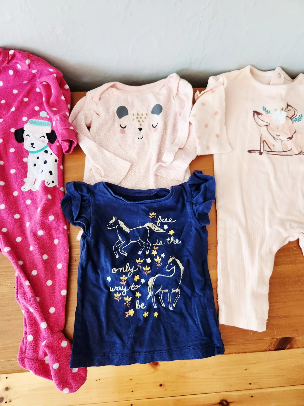 6-9 Month Baby Girl Animal Bundle